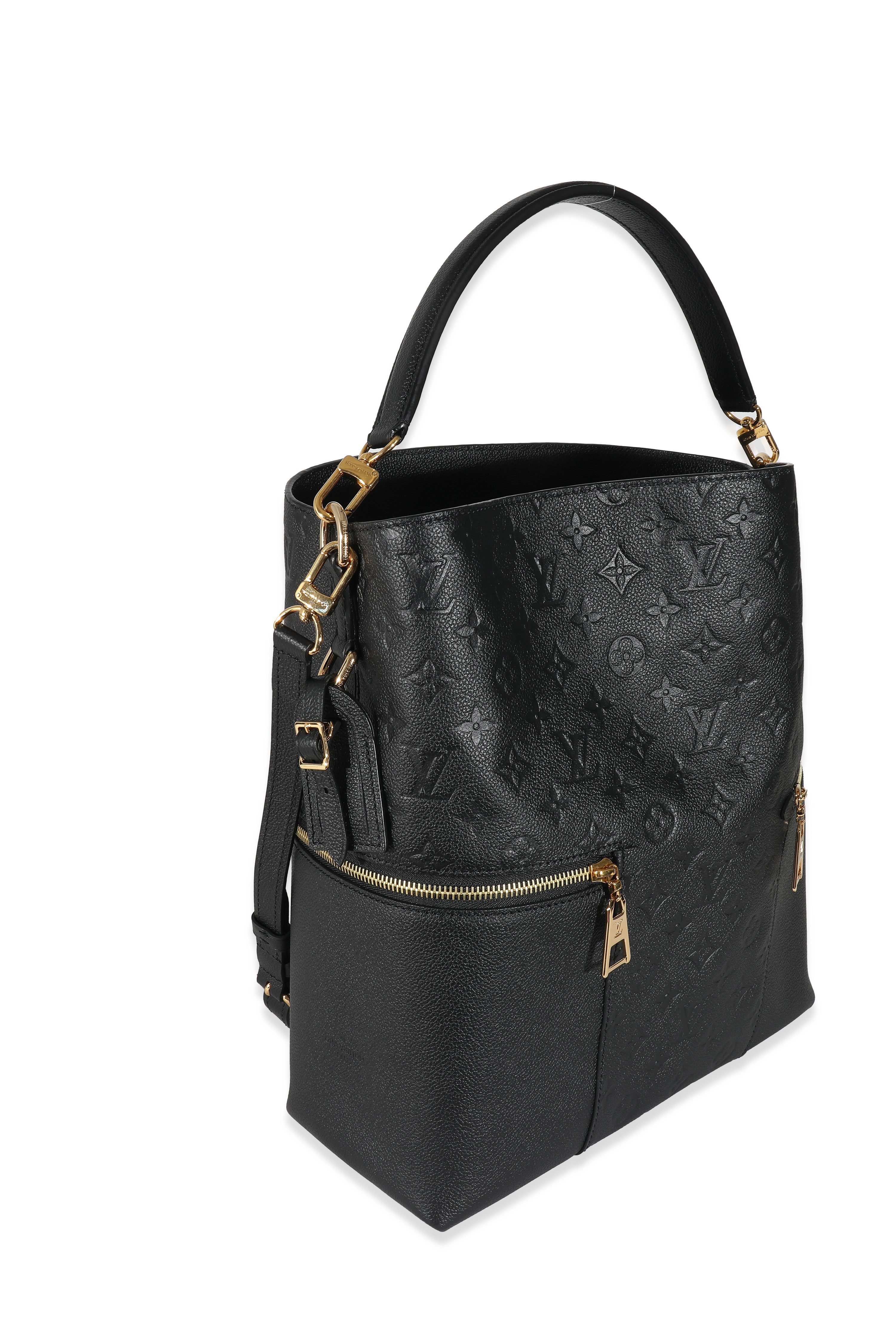 Louis Vuitton Louis Vuitton Black Monogram Empreinte Mélie