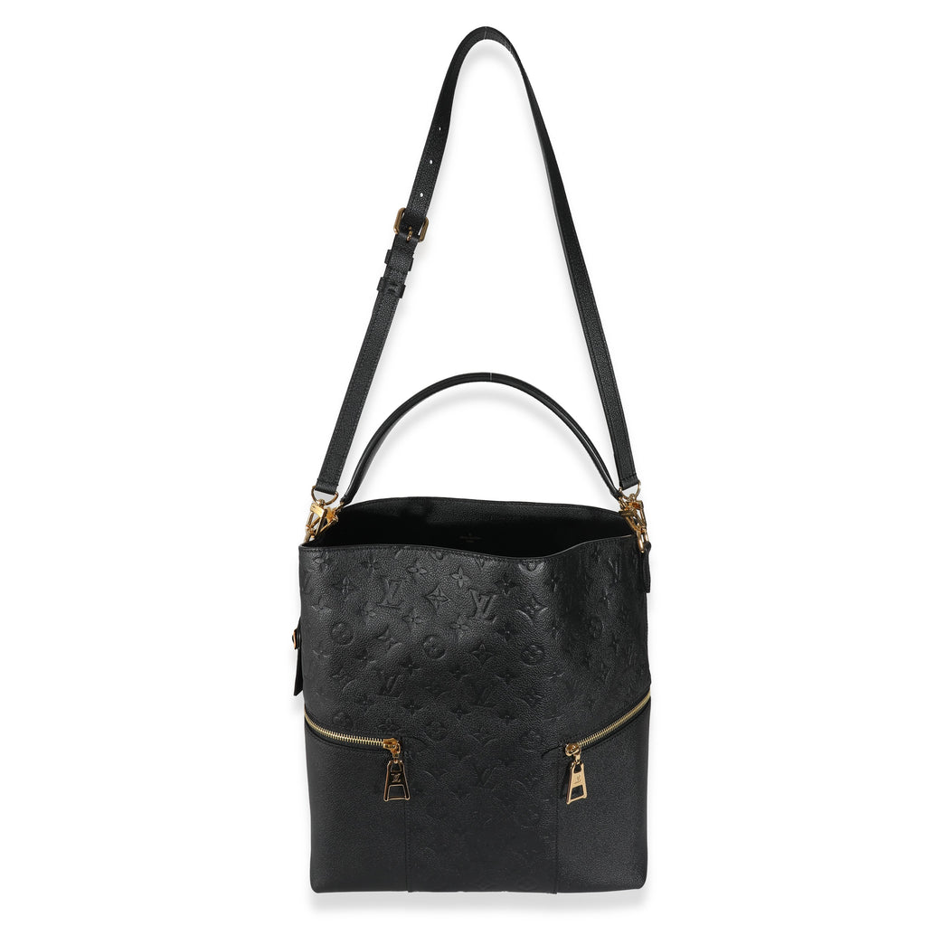Louis Vuitton Louis Vuitton Black Monogram Empreinte Mélie
