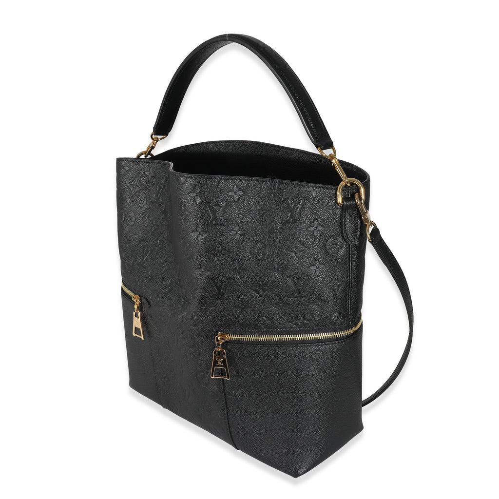 Louis Vuitton Louis Vuitton Black Monogram Empreinte Mélie