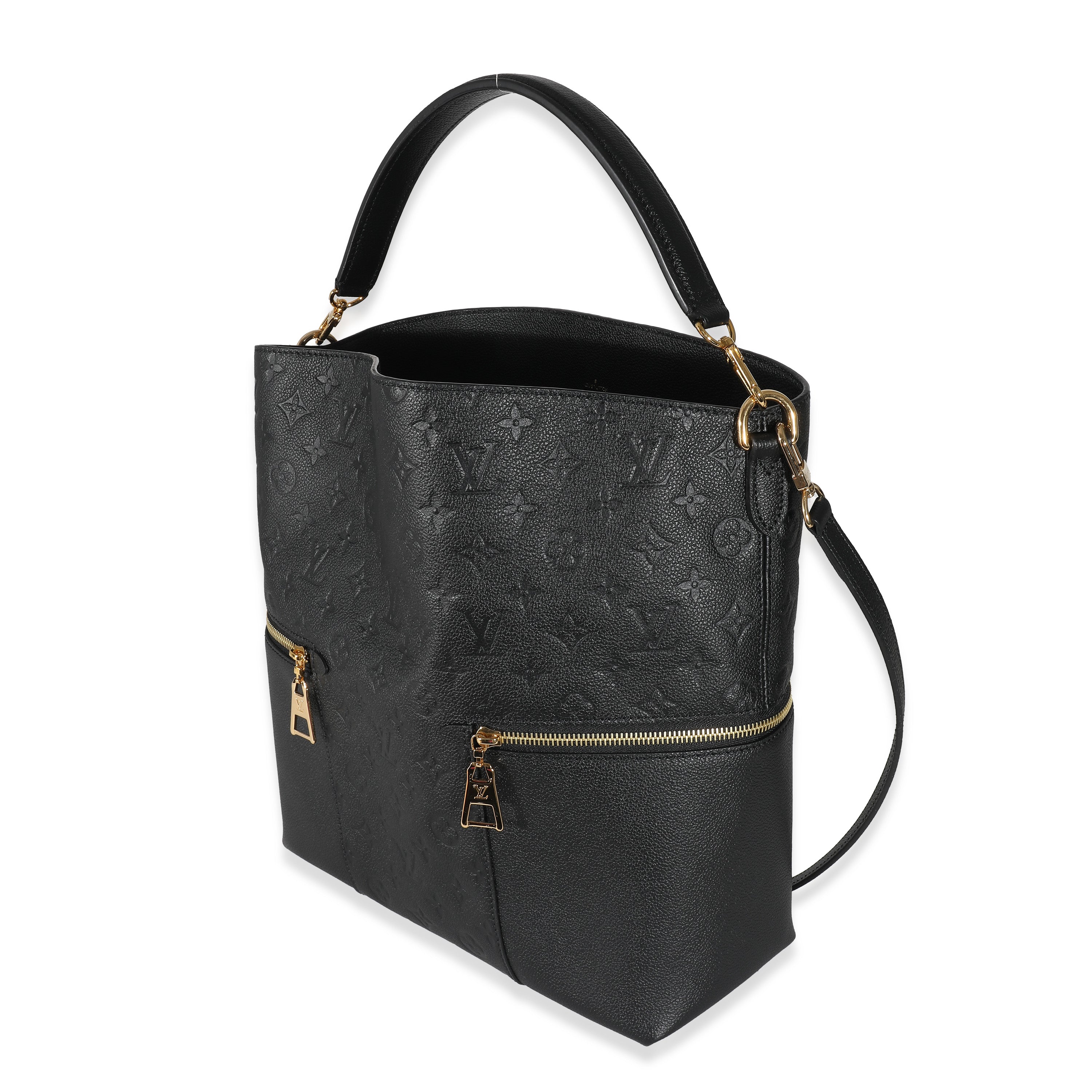 Louis Vuitton Louis Vuitton Black Monogram Empreinte Mélie