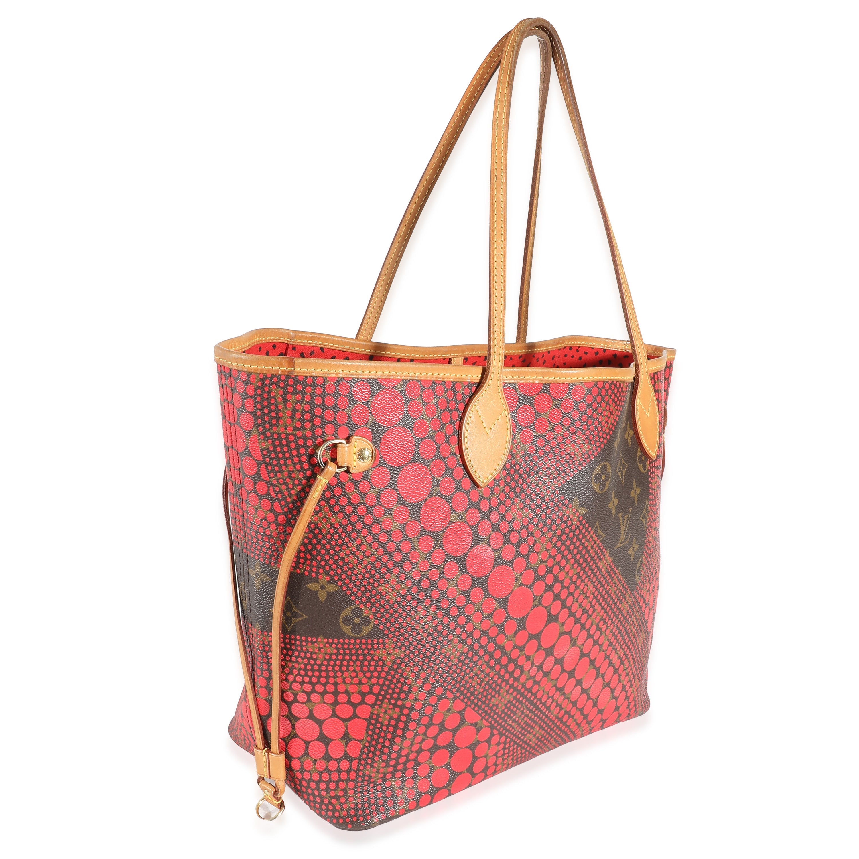 Louis Vuitton x Yayoi Kusama Monogram Canvas Red Infinity Dots Neverfull MM