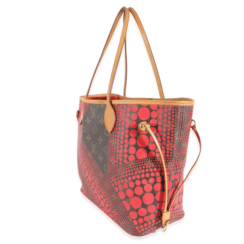 Louis Vuitton x Yayoi Kusama Monogram Canvas Red Infinity Dots Neverfull MM