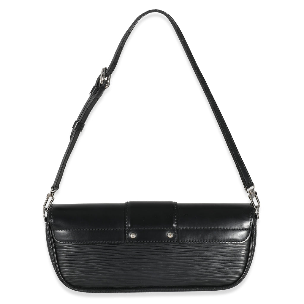 Louis Vuitton Louis Vuitton Black Epi Montaigne Clutch