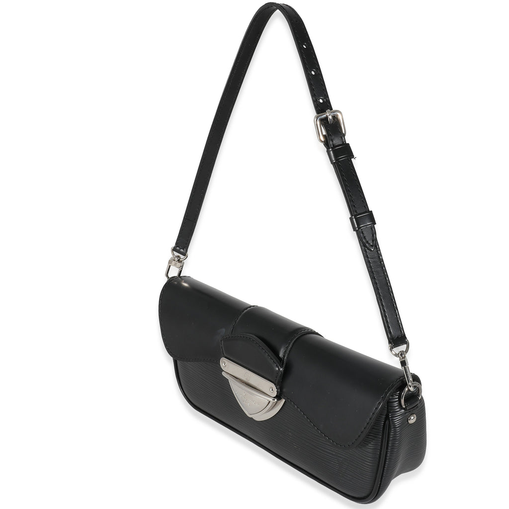 Louis Vuitton Louis Vuitton Black Epi Montaigne Clutch