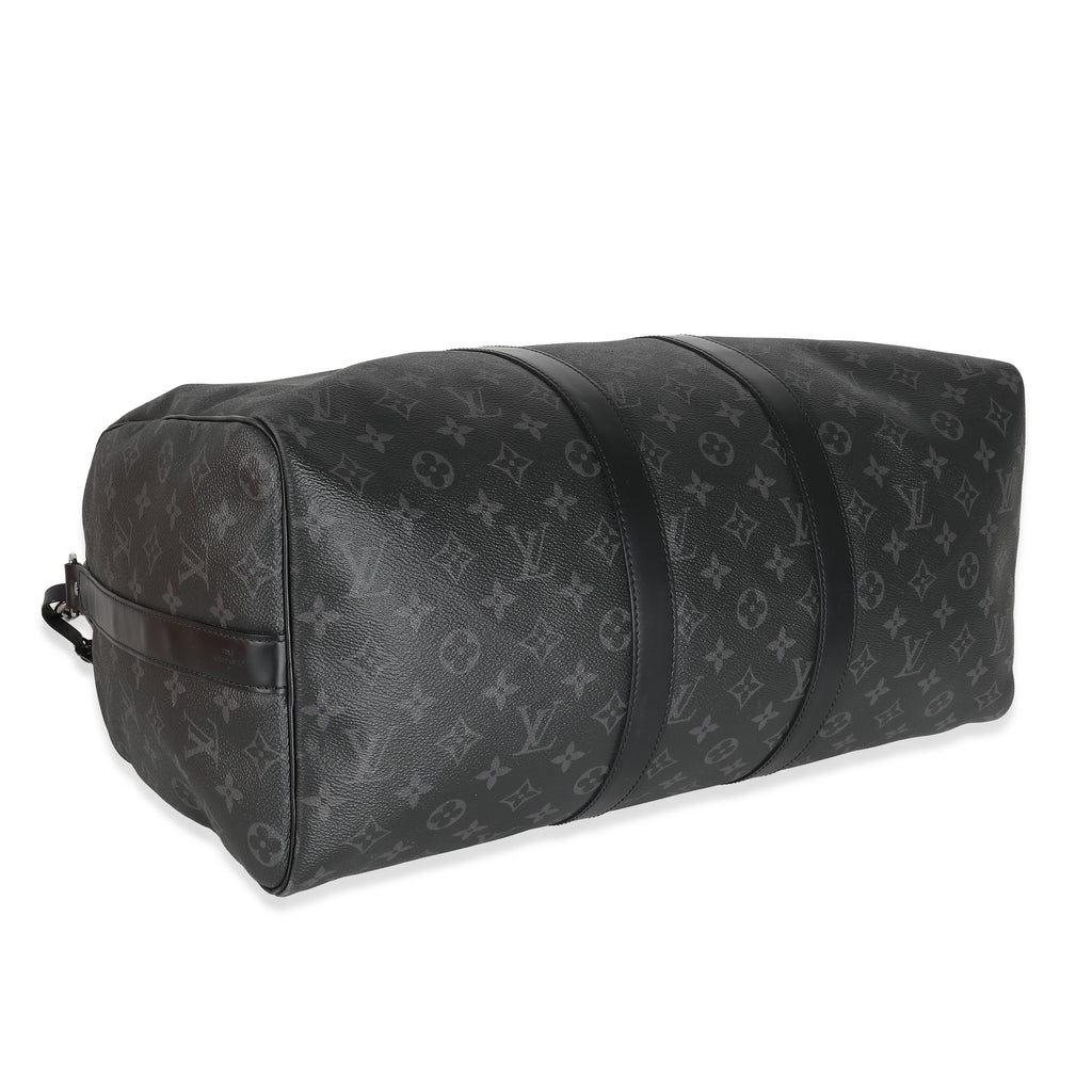 Louis Vuitton Louis Vuitton Monogram Eclipse Canvas Keepall Bandoulière 45