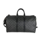 Louis Vuitton Louis Vuitton Monogram Eclipse Canvas Keepall Bandoulière 45