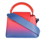 Louis Vuitton Blue Red Ombre Taurillon Mini Capucines