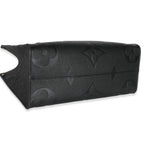 Louis Vuitton Louis Vuitton Black Monogram Giant Empreinte Onthego MM