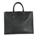 Louis Vuitton Louis Vuitton Black Monogram Giant Empreinte Onthego MM