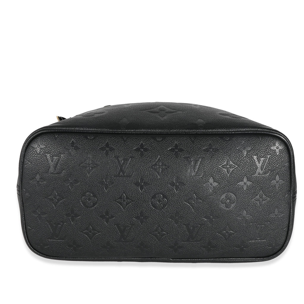 Louis Vuitton Louis Vuitton Black Monogram Empreinte Neverfull MM
