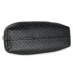 Louis Vuitton Black Embossed Calfskin Nanogram Clutch