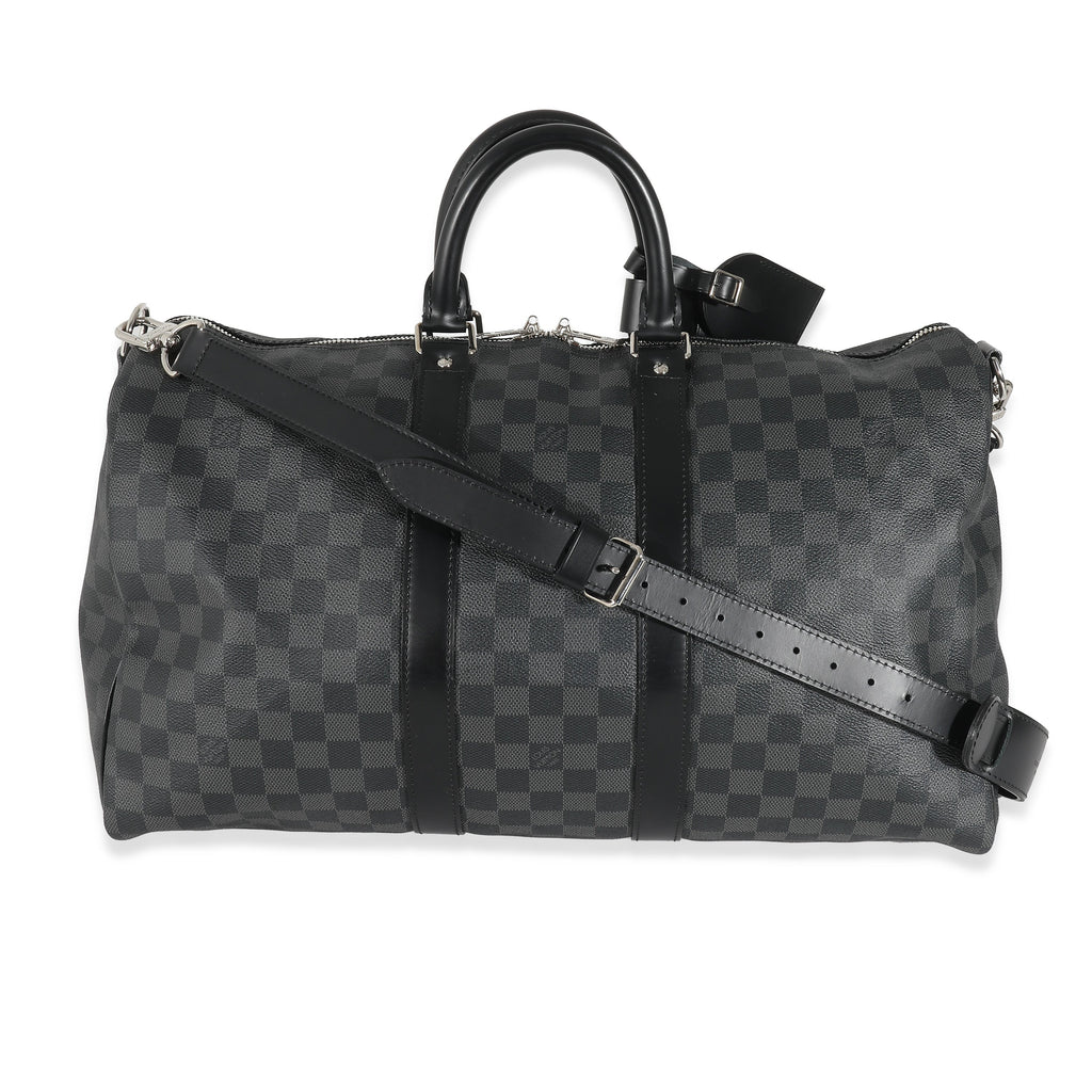 Louis Vuitton Damier Graphite Canvas Keepall Bandoulière 45