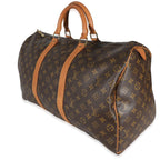 Louis Vuitton Louis Vuitton Monogram Canvas Keepall 50