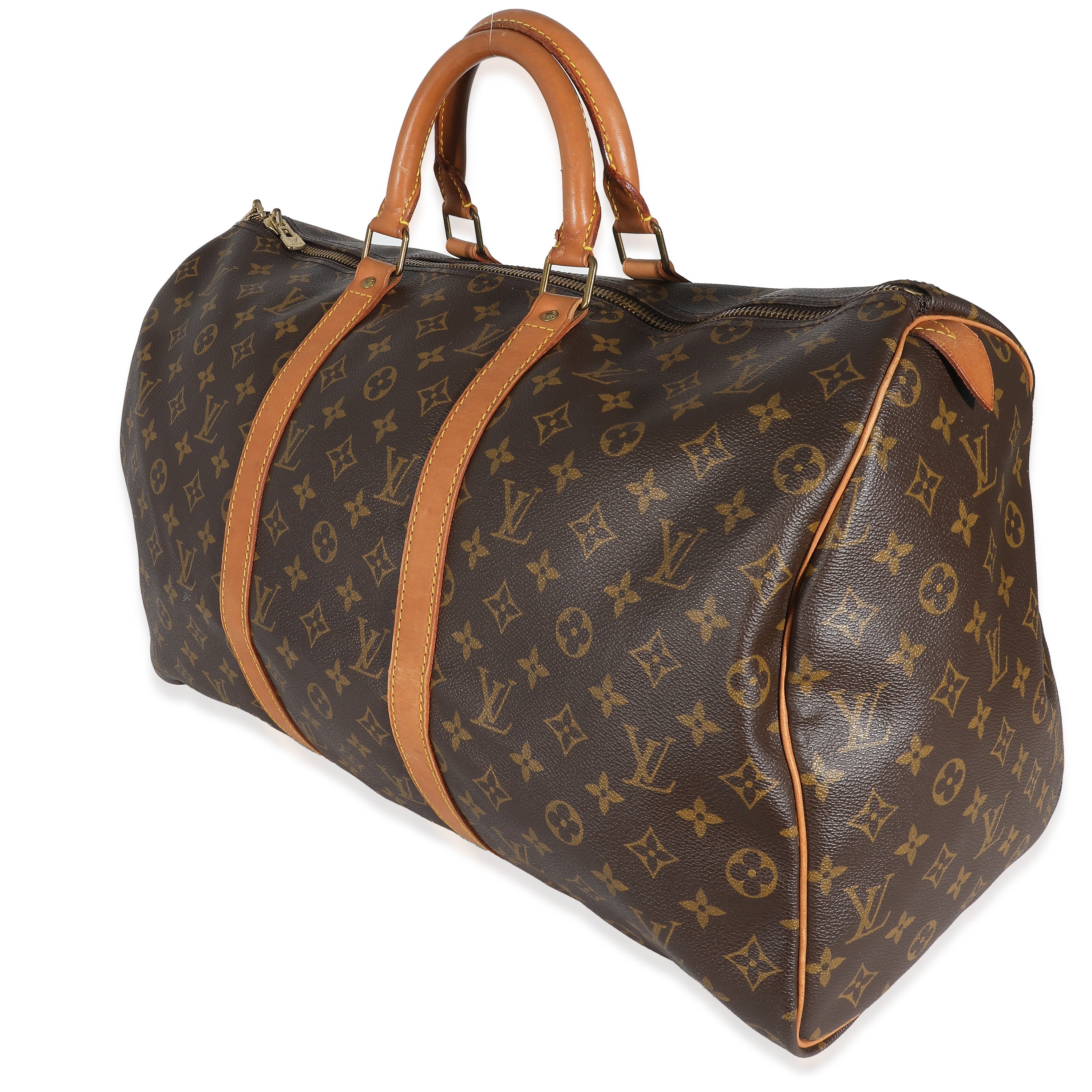 Louis Vuitton Louis Vuitton Monogram Canvas Keepall 50