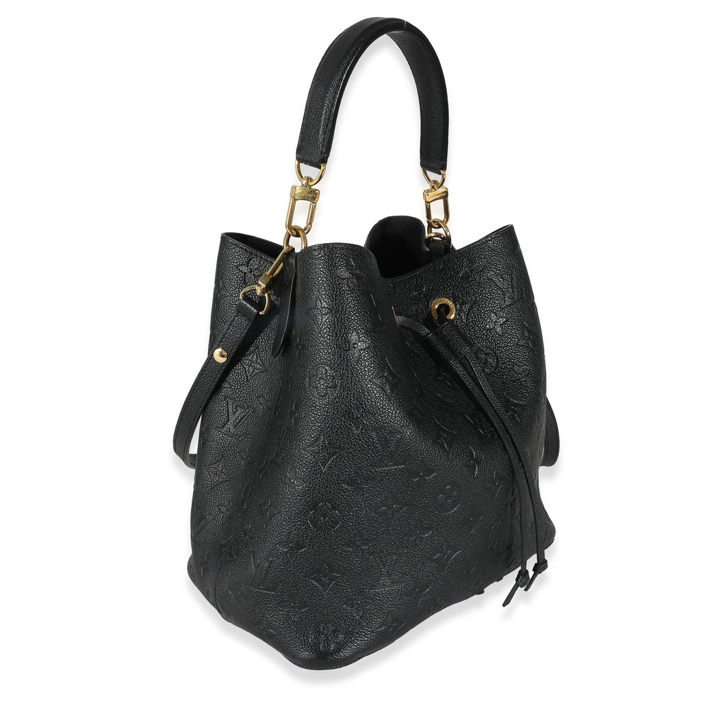 Louis Vuitton Louis Vuitton Black Empreinte NeoNoe