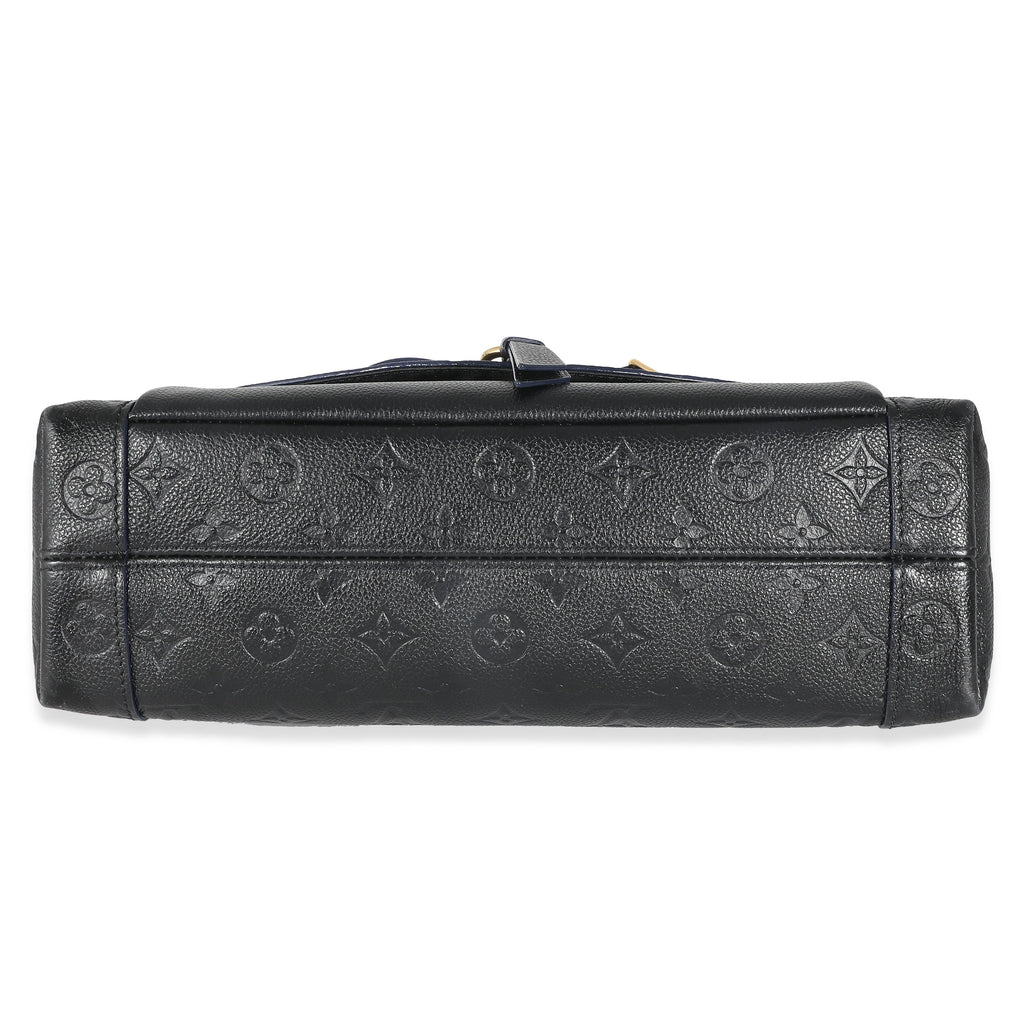 Louis Vuitton Louis Vuitton Black Empreinte Blanche MM