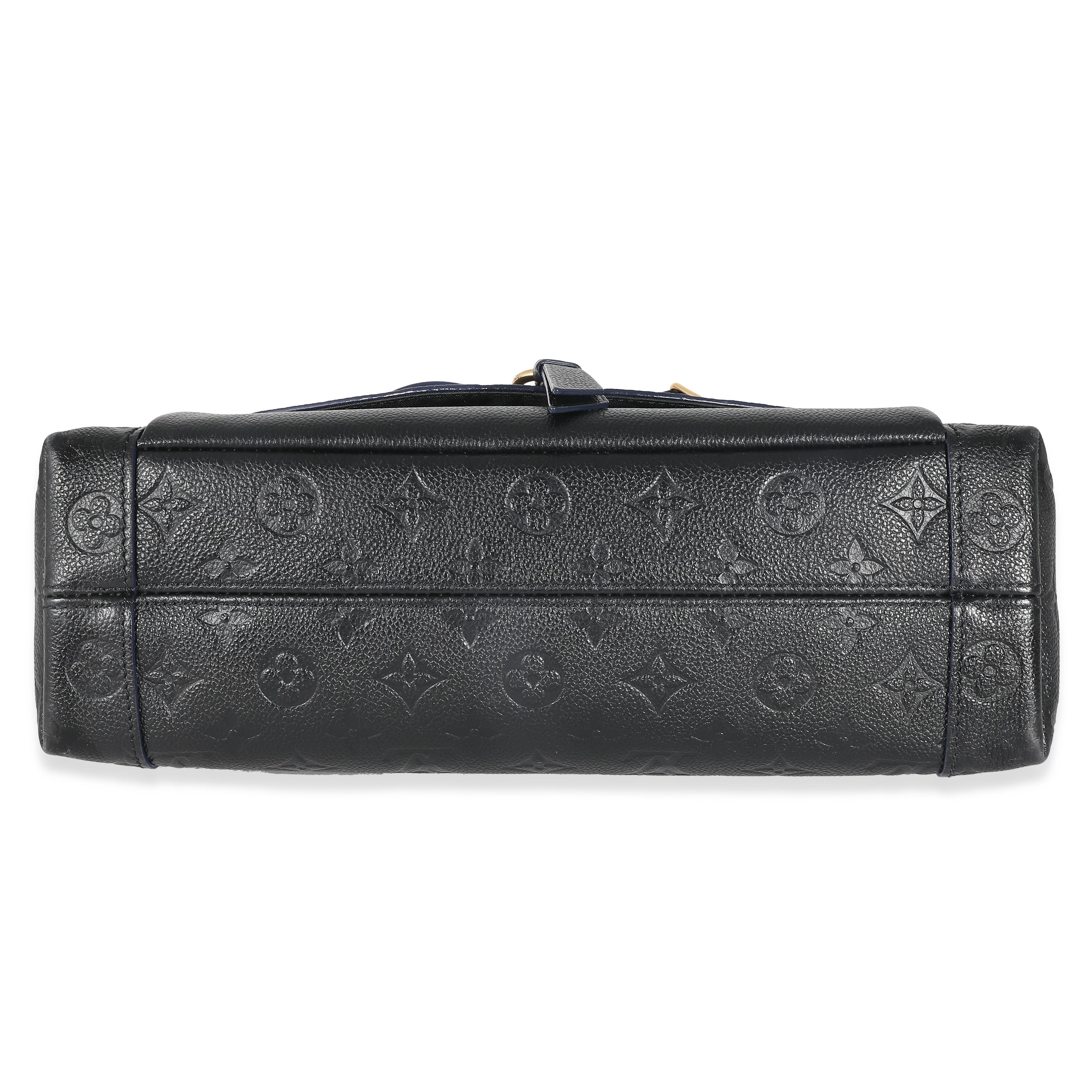 Louis Vuitton Louis Vuitton Black Empreinte Blanche MM