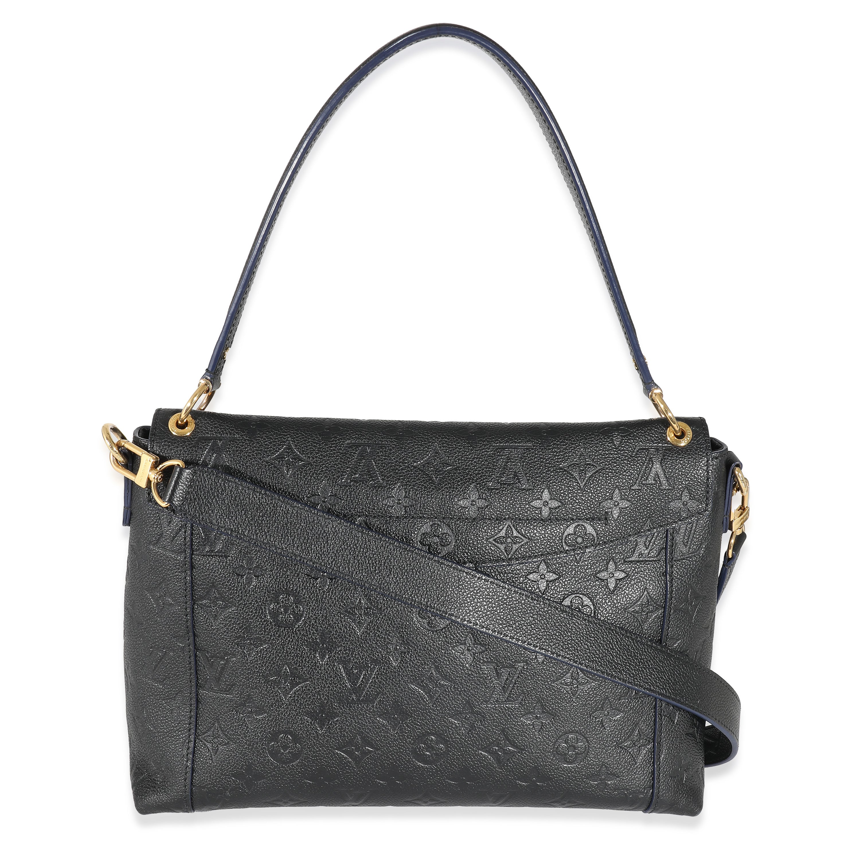 Louis Vuitton Louis Vuitton Black Empreinte Blanche MM