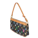 Louis Vuitton Black Monogram Multicolor Canvas Pochette Accessoires