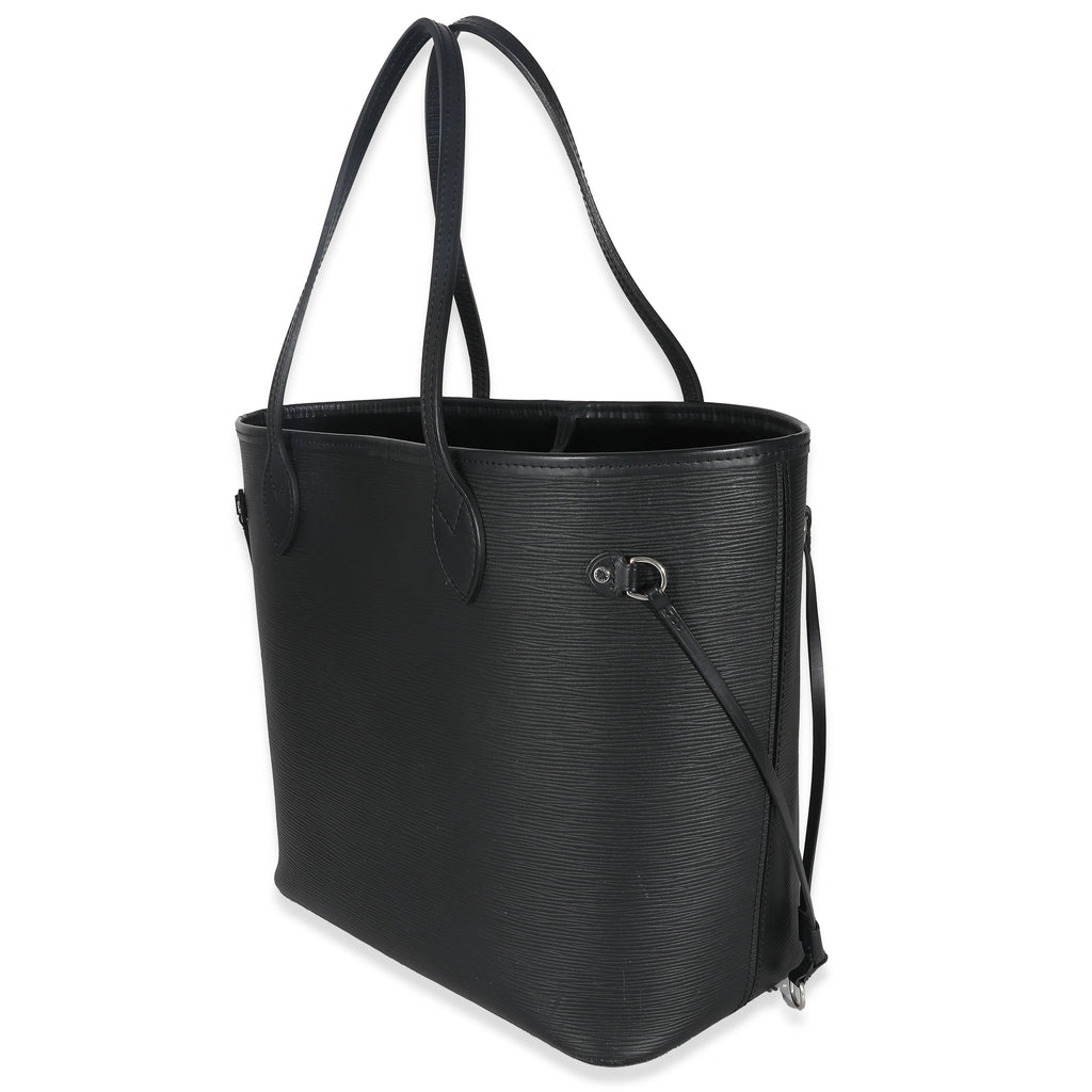 Louis Vuitton Louis Vuitton Black Epi Neverfull MM