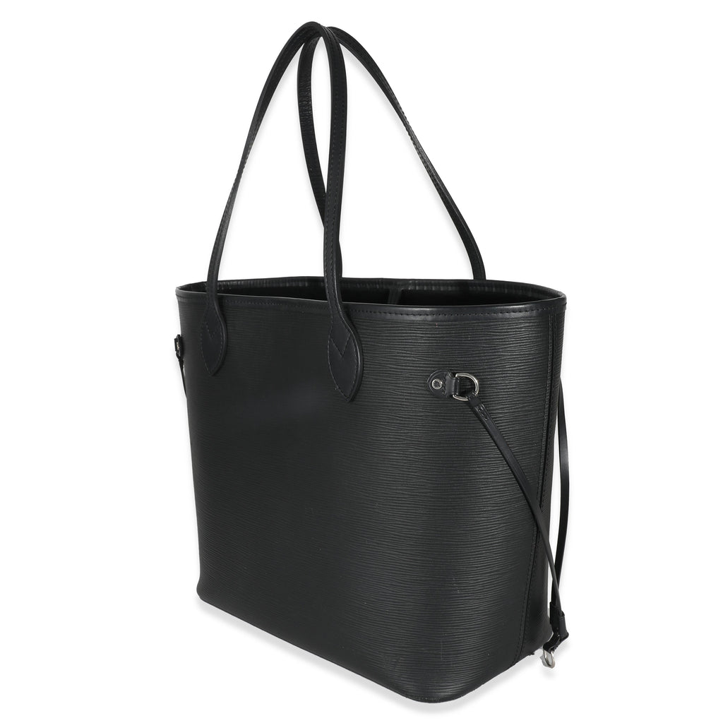 Louis Vuitton Louis Vuitton Black Epi Neverfull MM