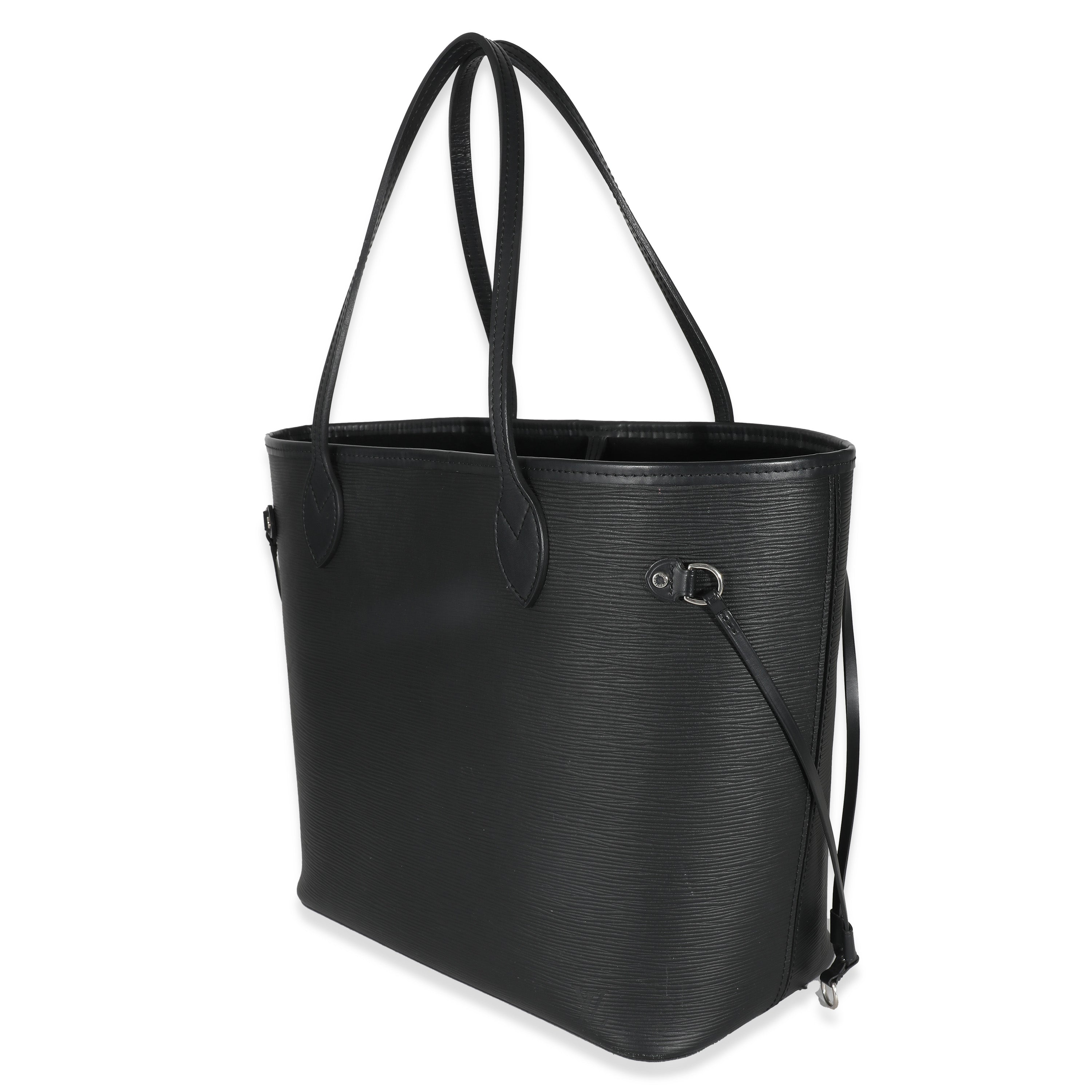 Louis Vuitton Louis Vuitton Black Epi Neverfull MM