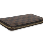 Louis Vuitton Louis Vuitton Damier Ebene Canvas Zippy Wallet