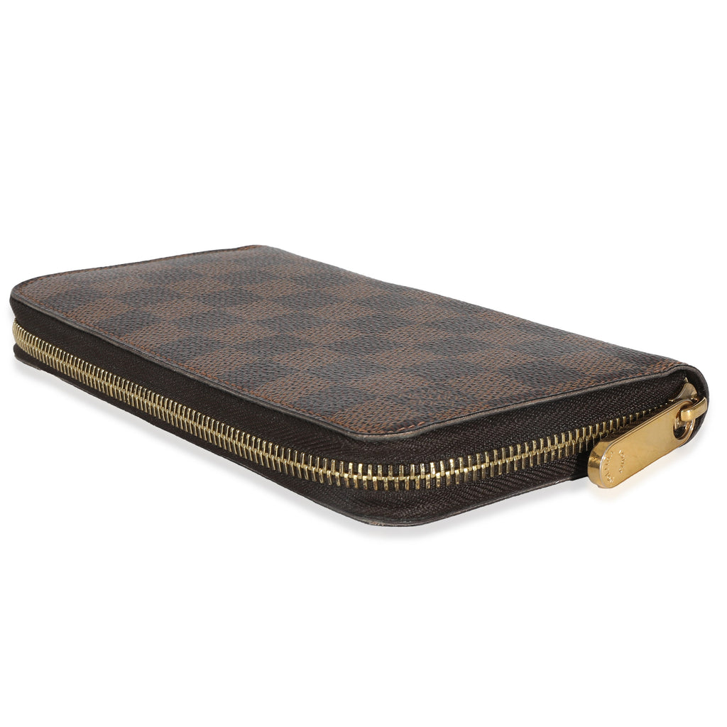 Louis Vuitton Louis Vuitton Damier Ebene Canvas Zippy Wallet