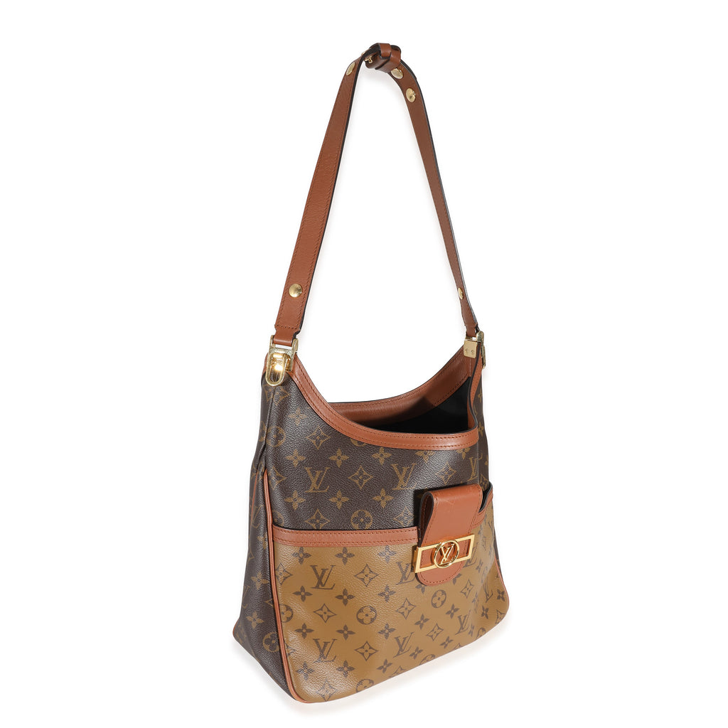 Louis Vuitton Reverse Monogram Canvas Dauphine Hobo