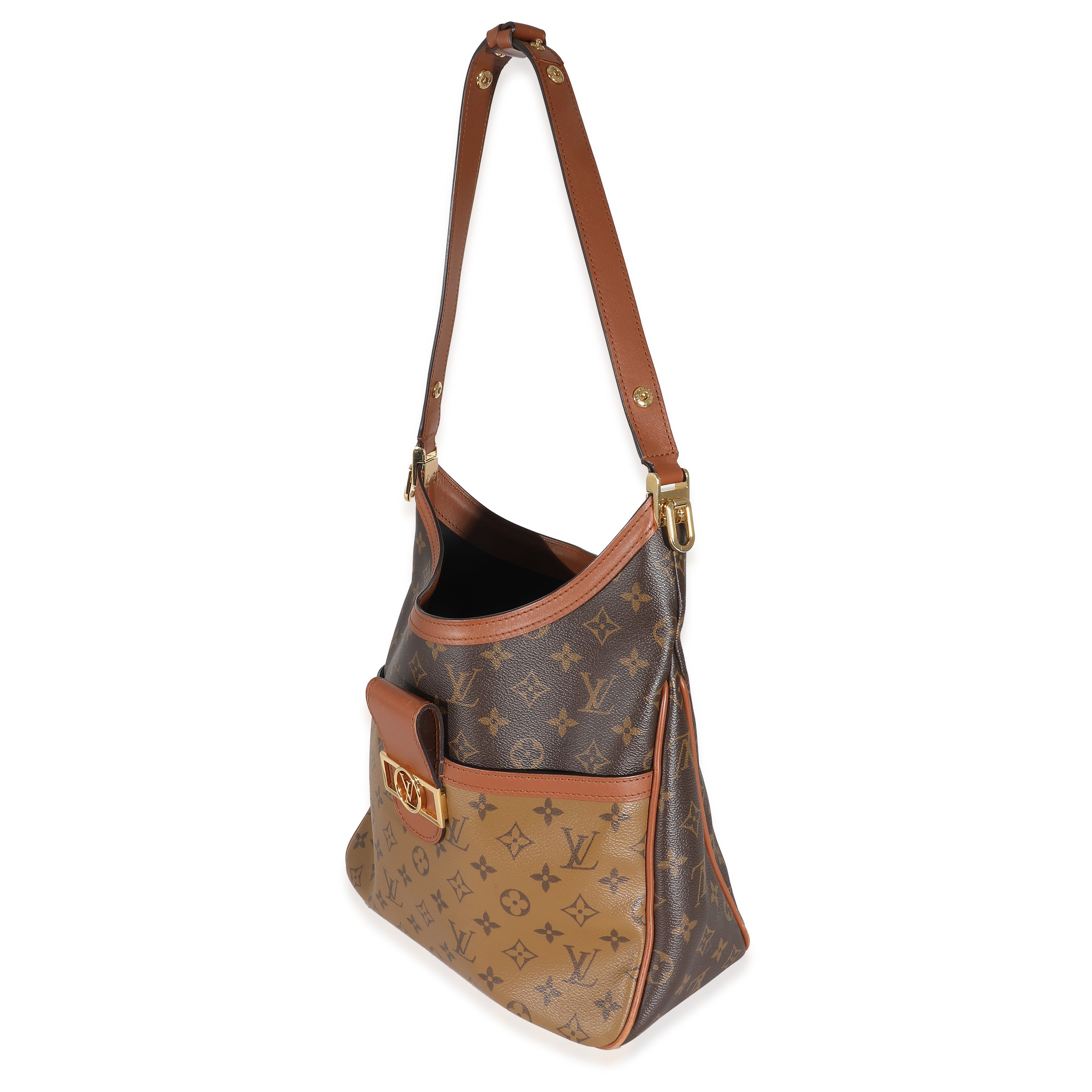 Louis Vuitton Reverse Monogram Canvas Dauphine Hobo