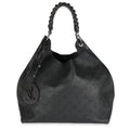 Louis Vuitton Black Monogram Mahina Carmel Hobo