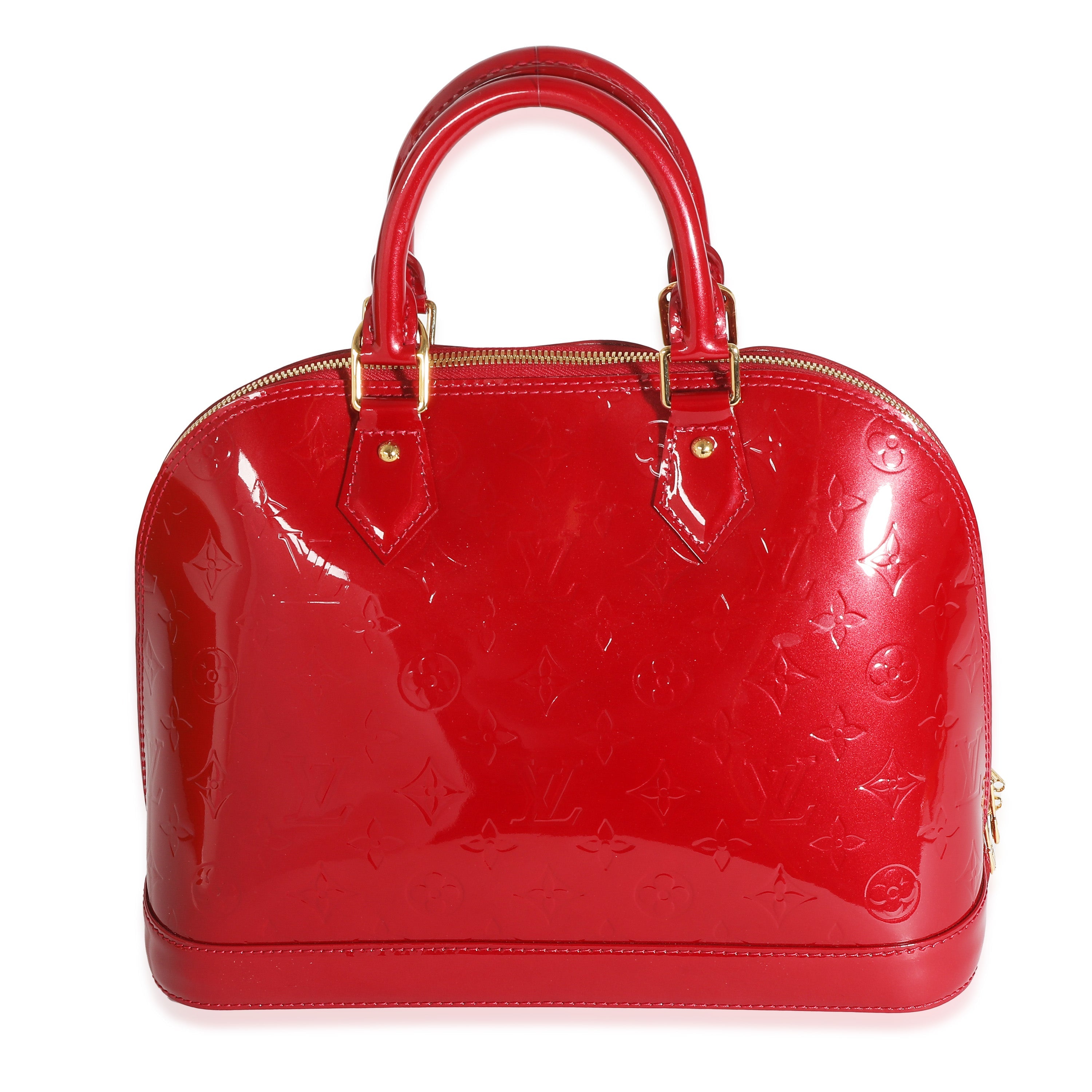 Louis Vuitton Louis Vuitton Cerise Monogram Vernis Alma PM