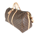 Louis Vuitton Louis Vuitton Monogram Canvas Keepall Bandouliere 55