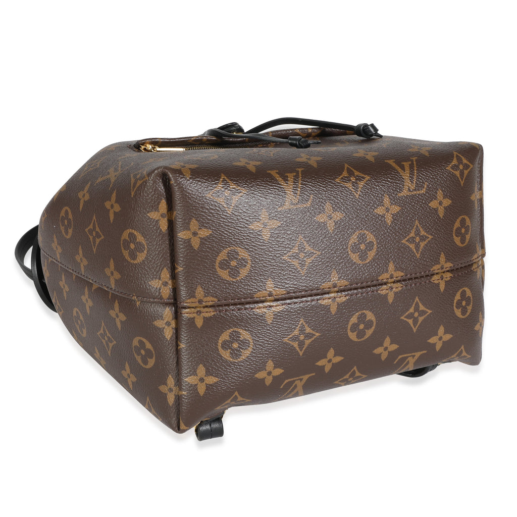 Louis Vuitton Louis Vuitton Black Monogram Canvas Montsouris Backpack NM