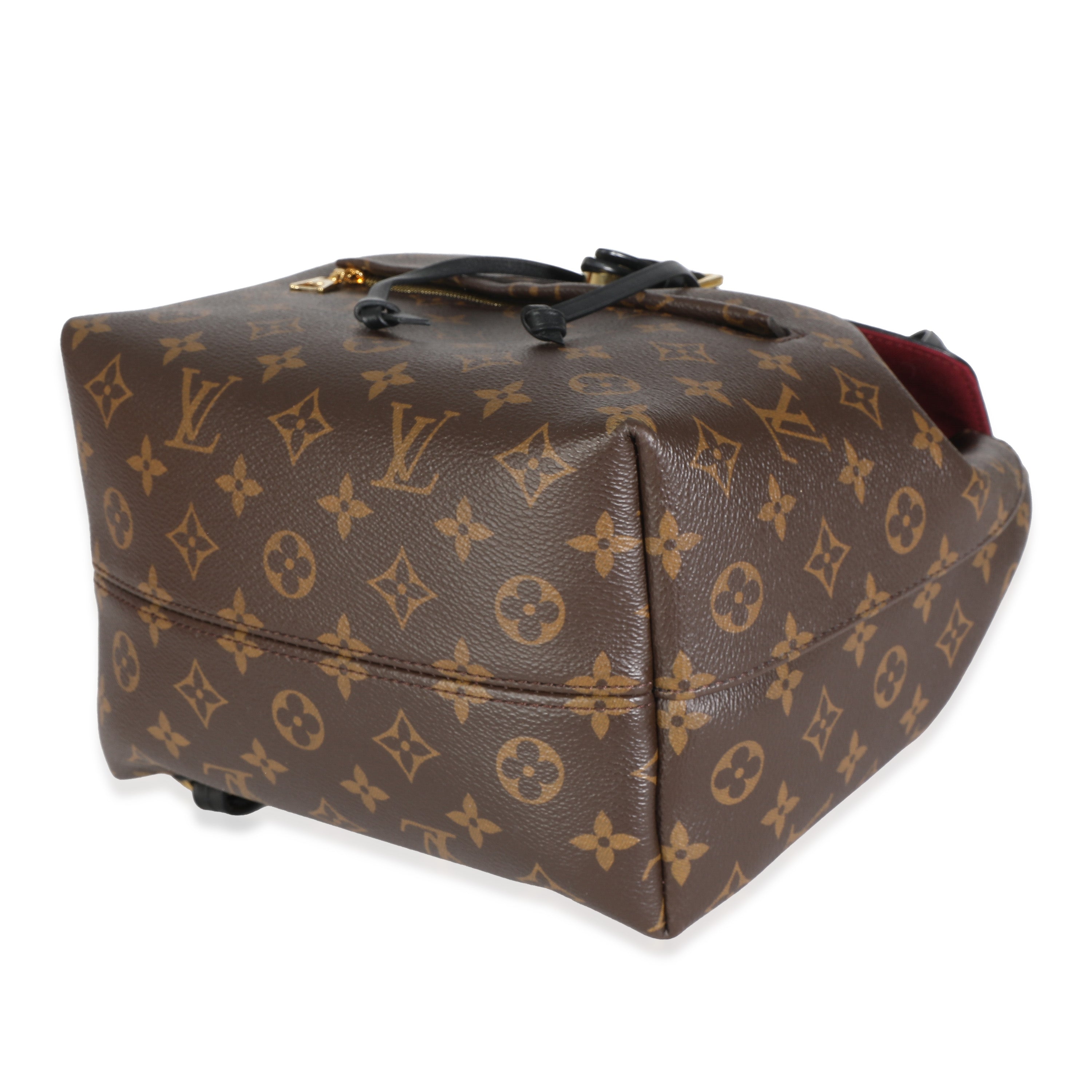 Louis Vuitton Louis Vuitton Black Monogram Canvas Montsouris Backpack NM