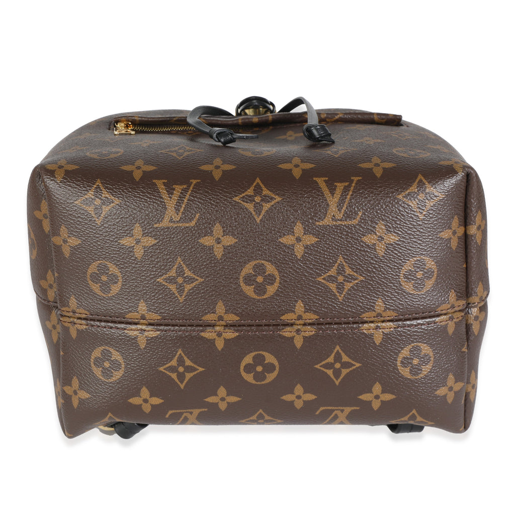 Louis Vuitton Louis Vuitton Black Monogram Canvas Montsouris Backpack NM