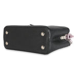 Louis Vuitton Louis Vuitton Black Taurillon Pink Python Mini Capucines