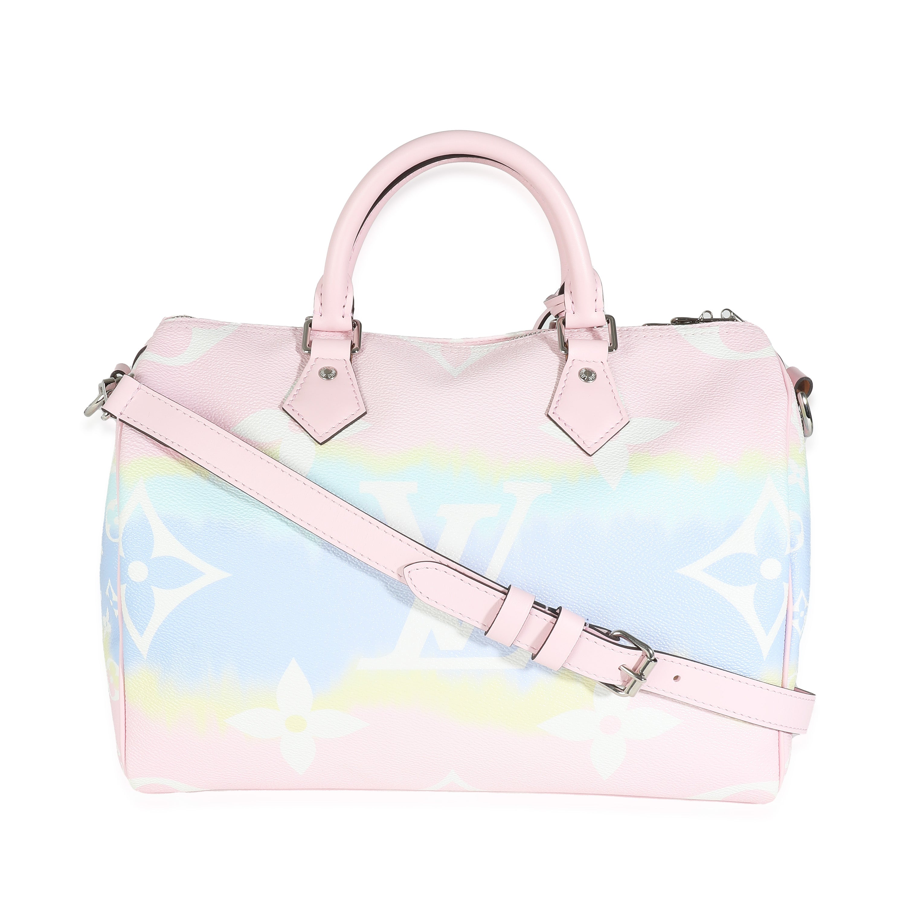 Louis Vuitton Pastel Monogram Canvas Escale Speedy Bandouliere 30