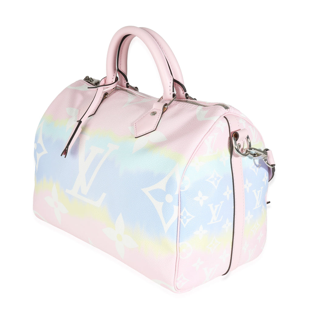 Louis Vuitton Pastel Monogram Canvas Escale Speedy Bandouliere 30