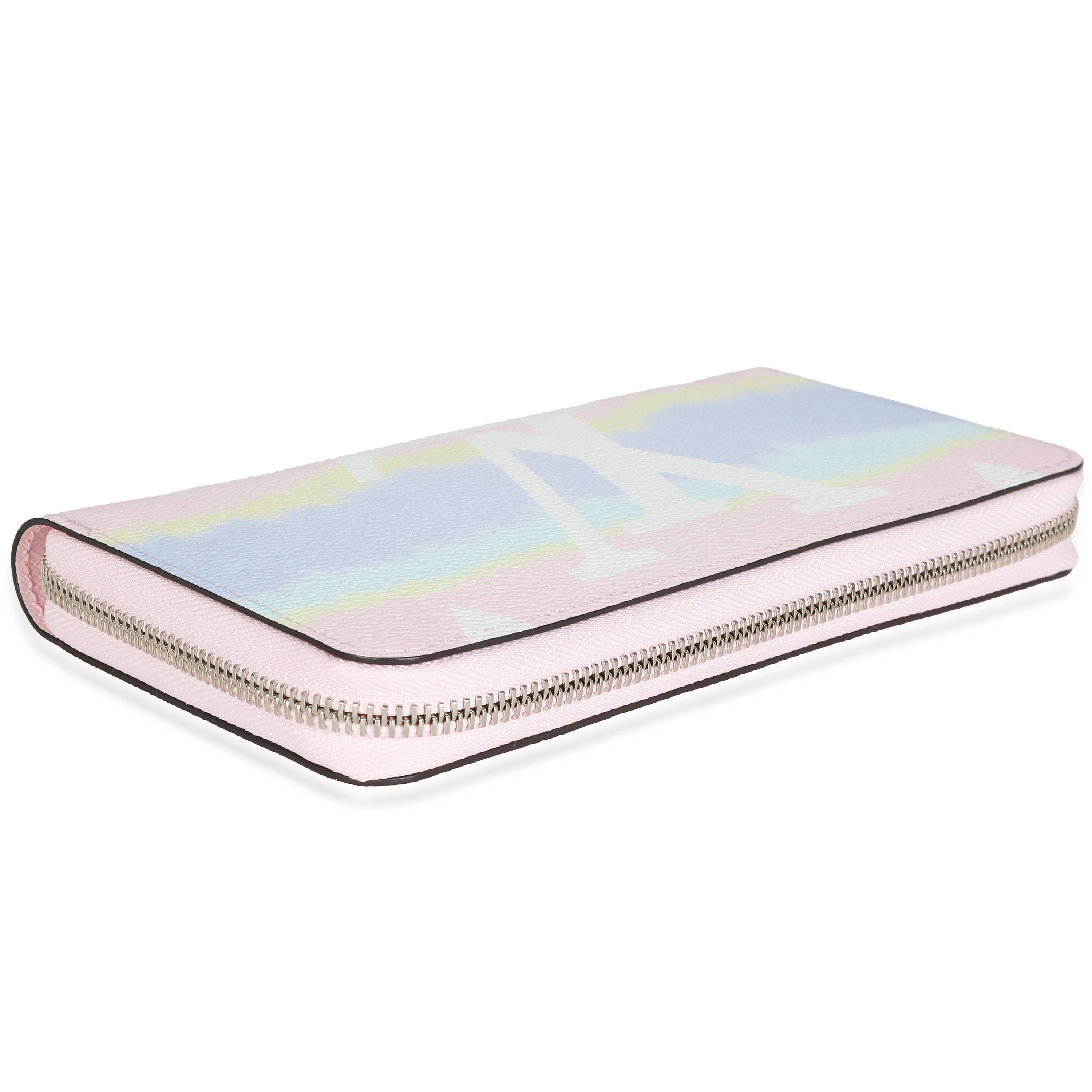 Louis Vuitton Louis Vuitton Pastel Monogram Canvas Escale Zippy Wallet