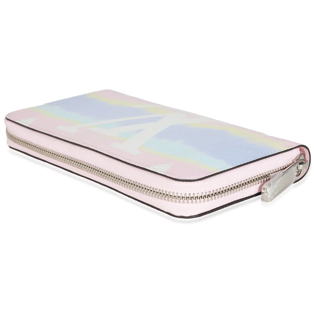 Louis Vuitton Louis Vuitton Pastel Monogram Canvas Escale Zippy Wallet