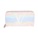 Louis Vuitton Louis Vuitton Pastel Monogram Canvas Escale Zippy Wallet