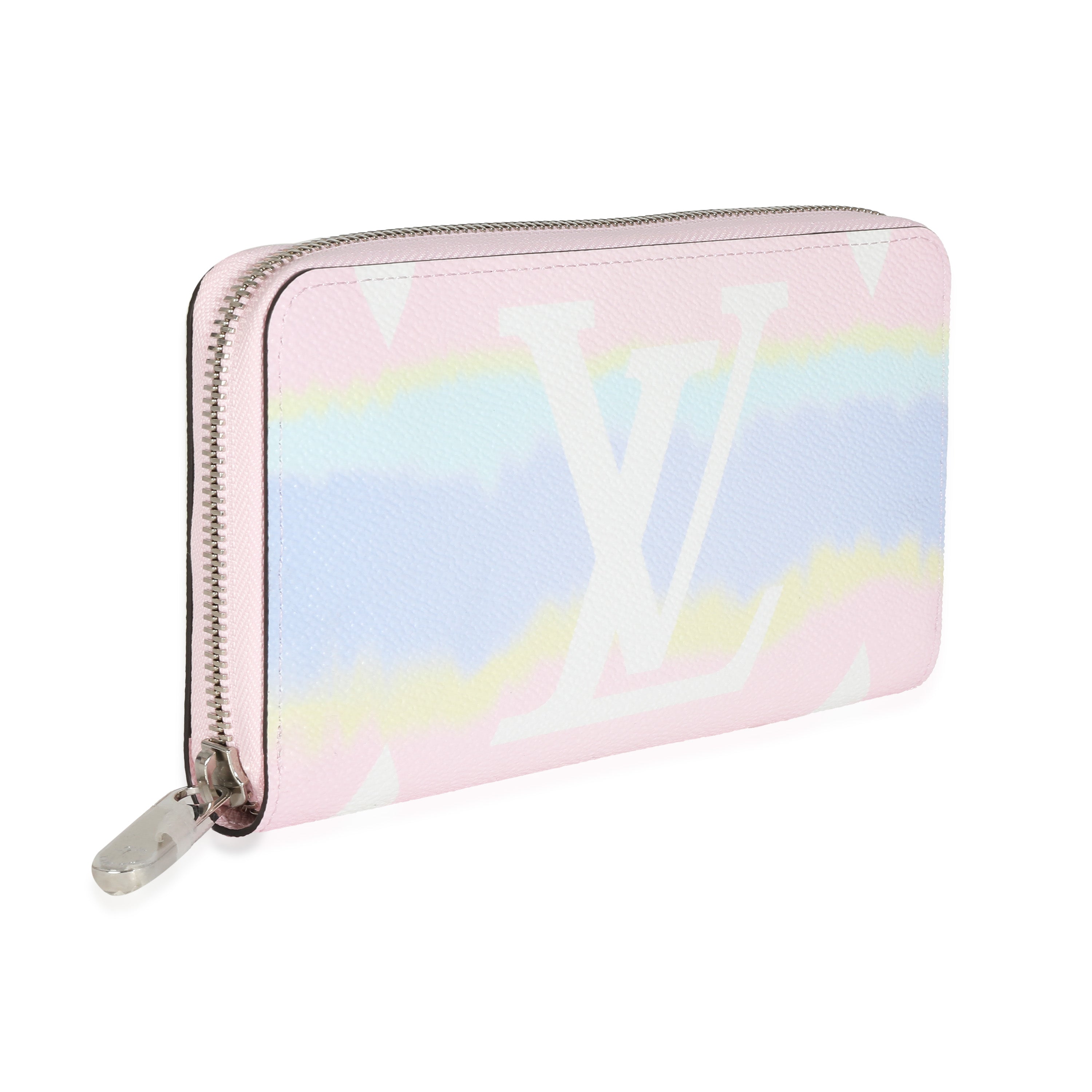 Louis Vuitton Louis Vuitton Pastel Monogram Canvas Escale Zippy Wallet