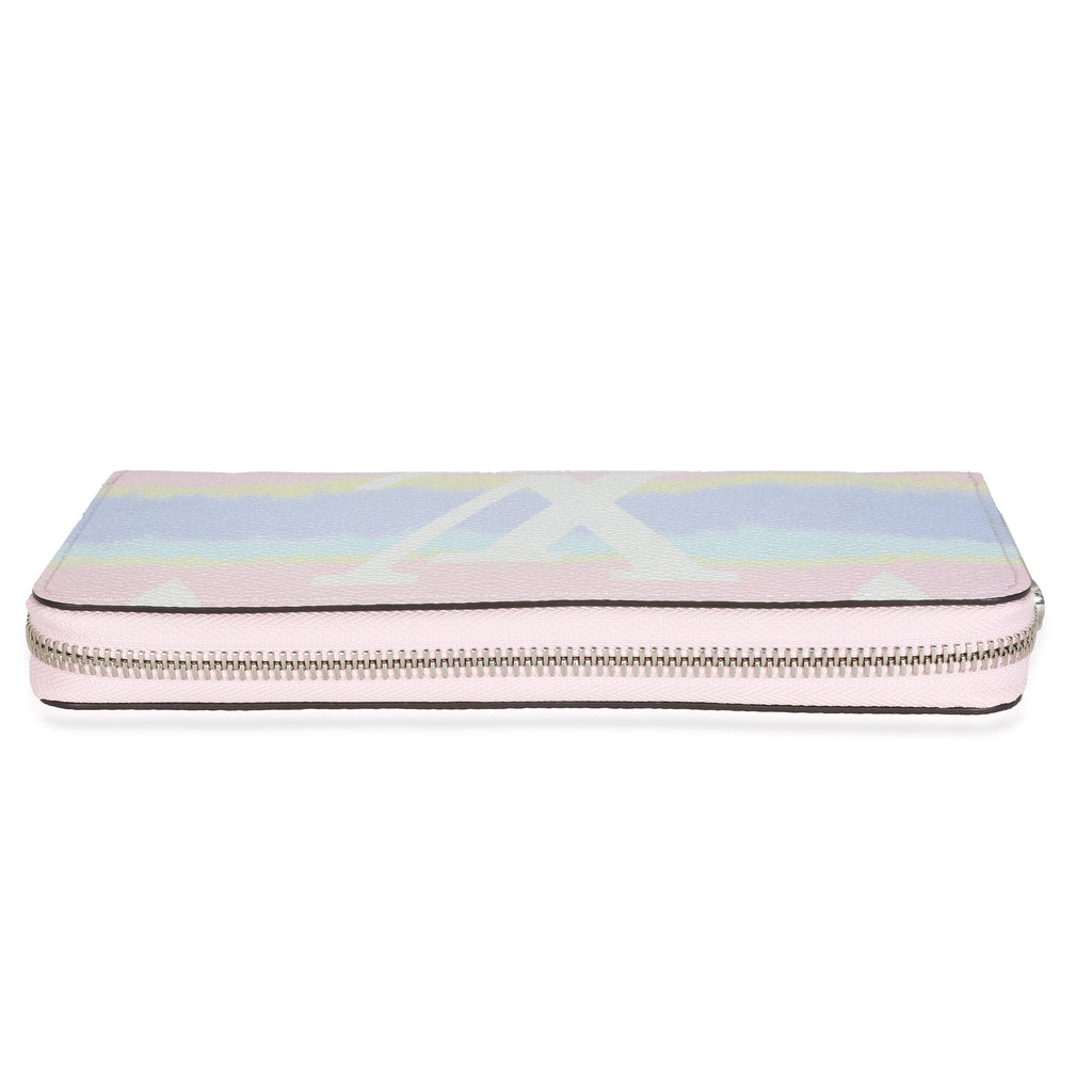 Louis Vuitton Louis Vuitton Pastel Monogram Canvas Escale Zippy Wallet