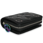 Louis Vuitton Louis Vuitton Black Iridescent Monogram Embossed Lou Coussin Wallet
