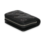 Louis Vuitton Louis Vuitton Black Iridescent Monogram Embossed Lou Coussin Wallet
