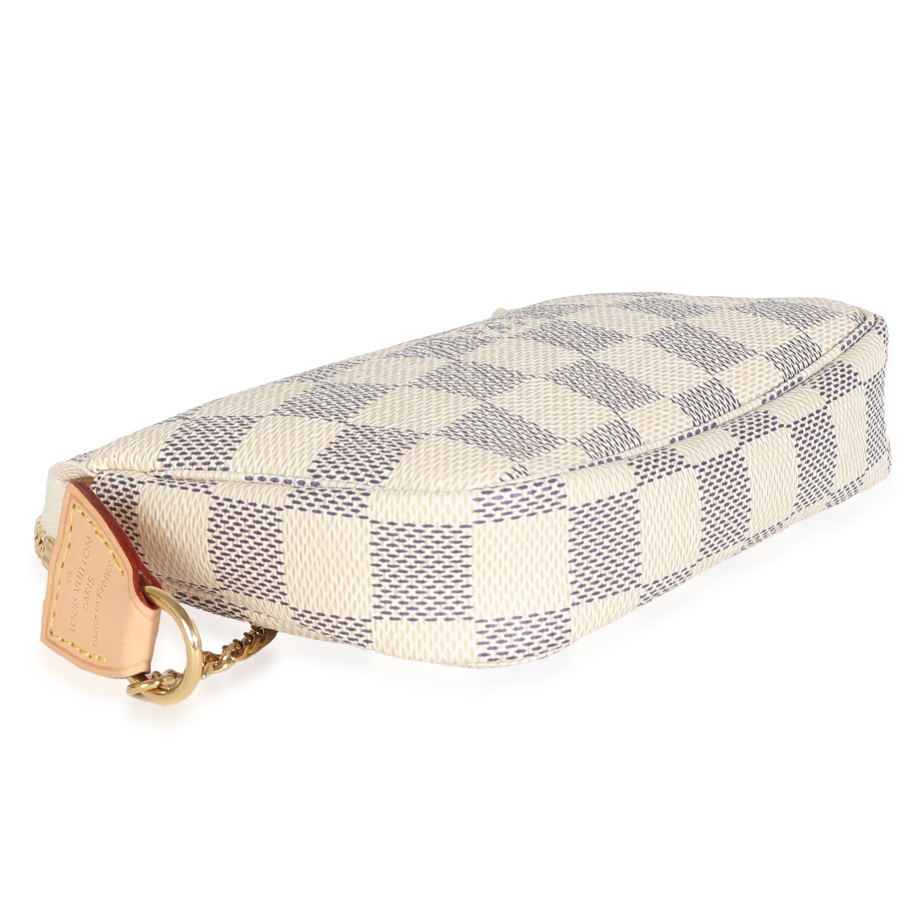 Louis Vuitton Louis Vuitton Damier Azur Canvas Mini Pochette Accessoires