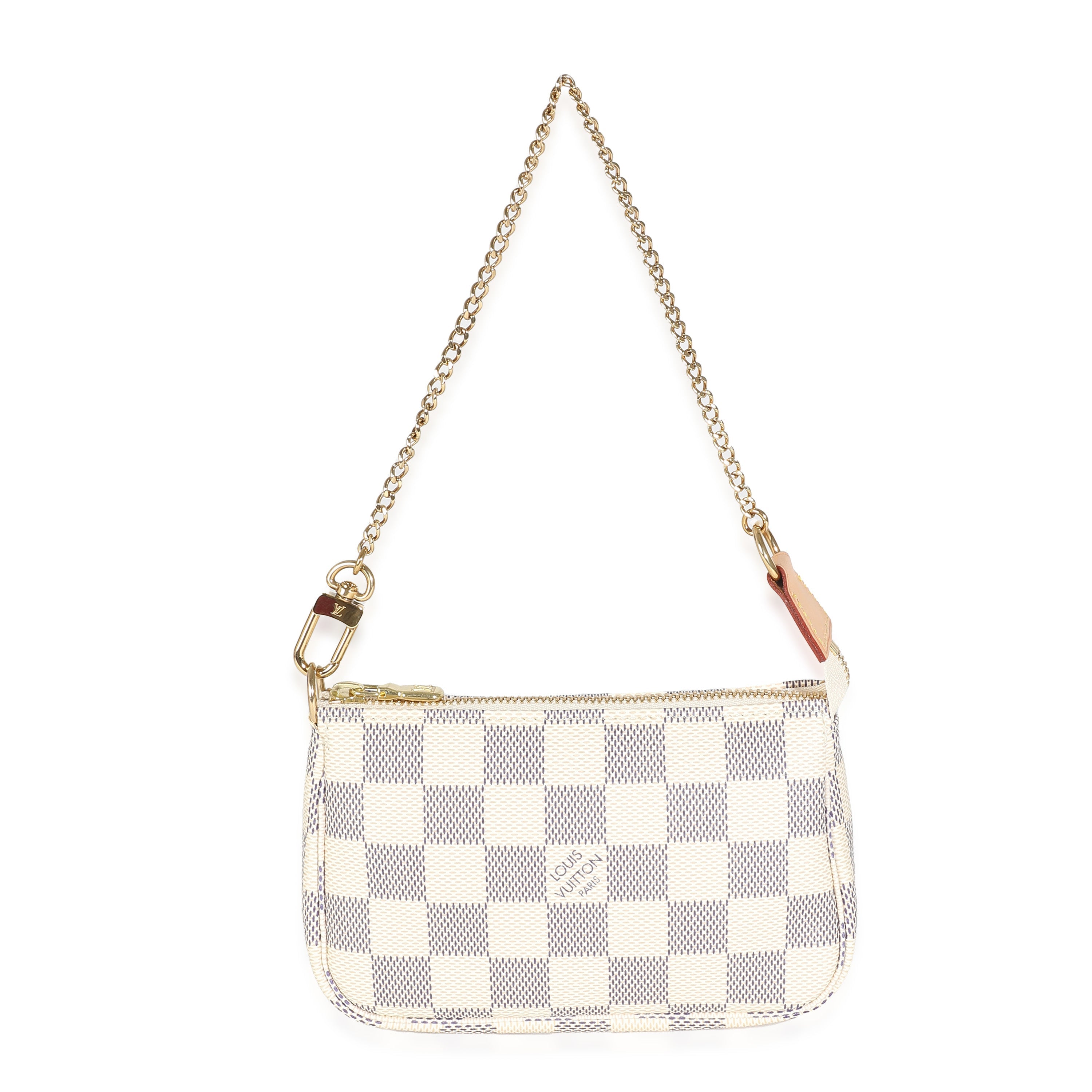 Louis Vuitton Louis Vuitton Damier Azur Canvas Mini Pochette Accessoires