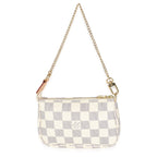 Louis Vuitton Louis Vuitton Damier Azur Canvas Mini Pochette Accessoires