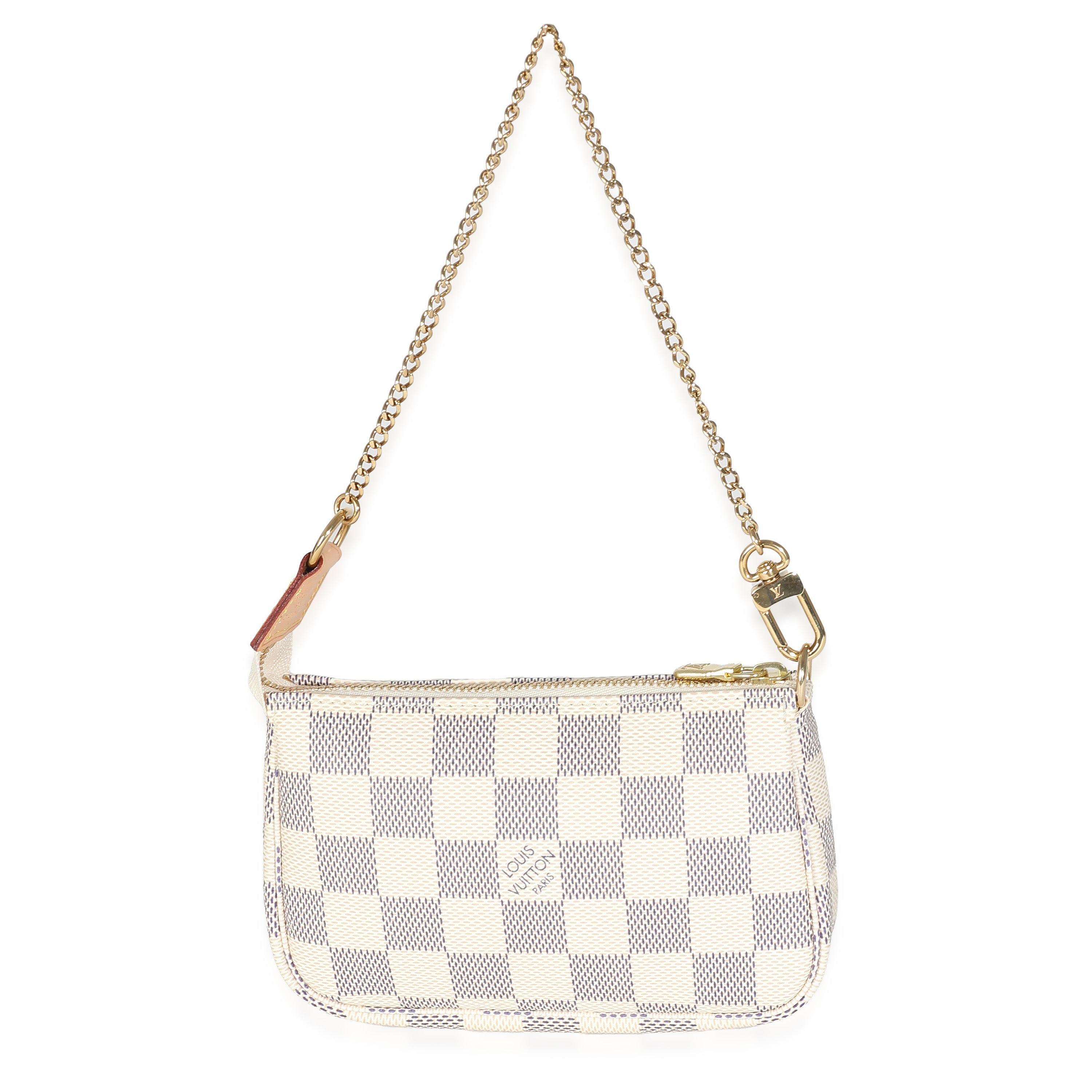 Louis Vuitton Louis Vuitton Damier Azur Canvas Mini Pochette Accessoires